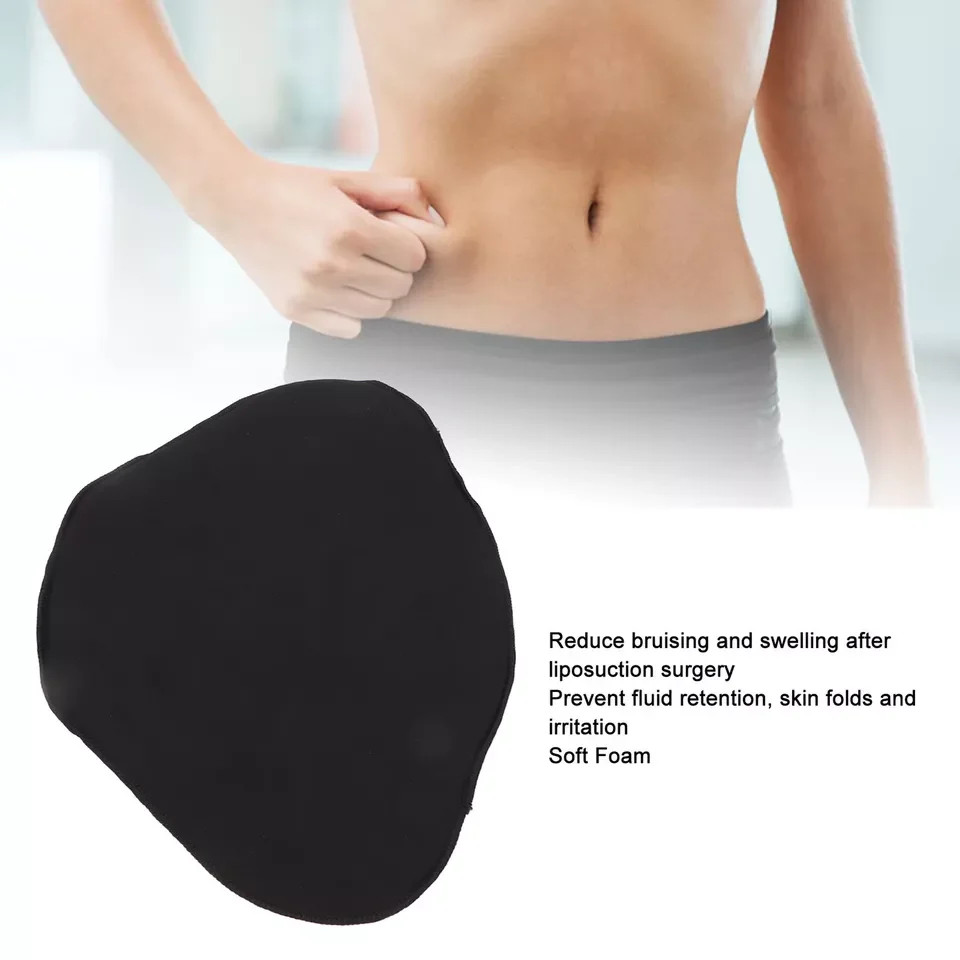 Abdominal Compression Board for Home Travel (Black)