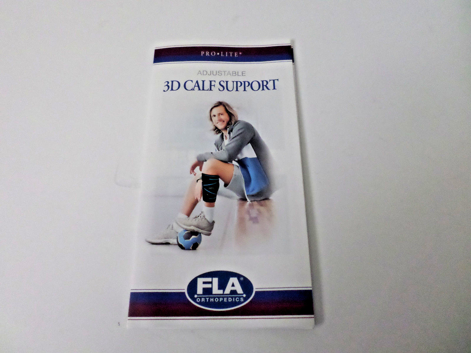 FLA Orthopedics ProLite 3D Calf Support 76242-00 Y-Shaped Size Small Black OPEN*