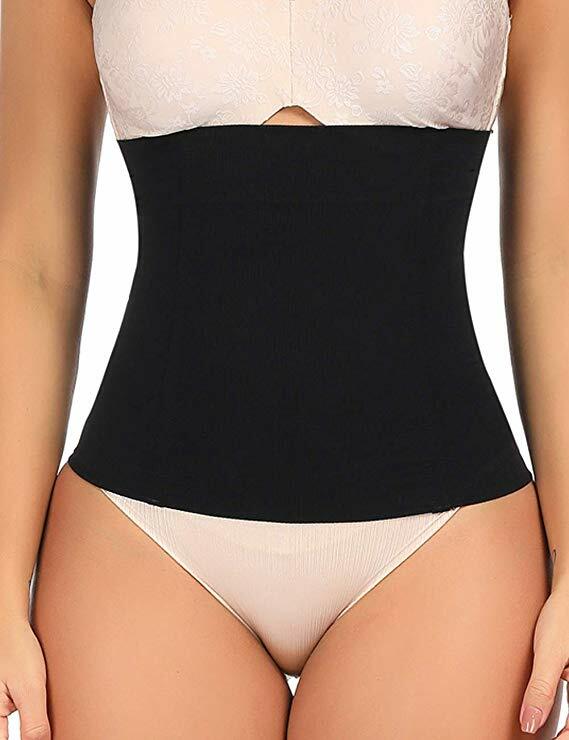 Womens High Waist Body Shaper Postpartum Belly Recovery Girdle Tummy Tuck Belts
