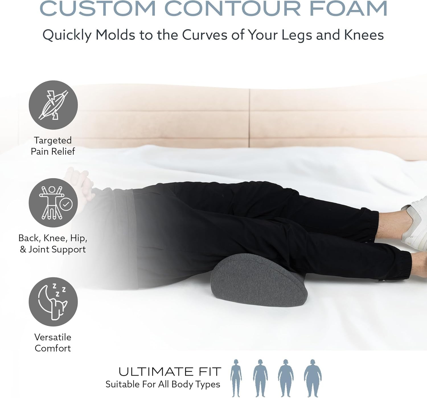 3 Sets PT Pro MM-MFP03 Neck and Knee Combo Support Pillows Washable Cover NEW