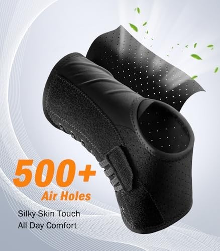 Ankle Brace Quick Lace Up Support with Auto-Shaped Pads Air Fabric Stabilizer