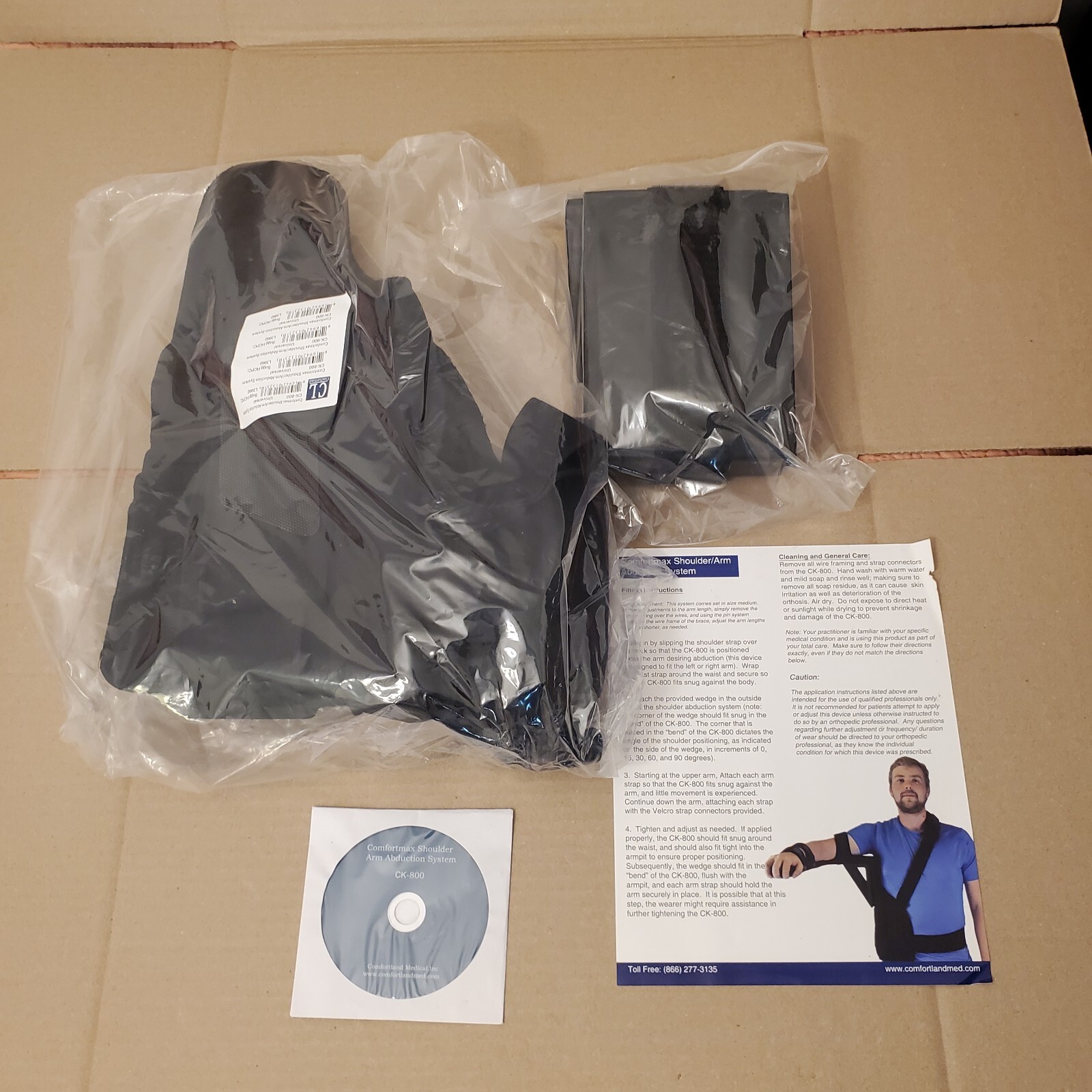 Comfortmax CK-800 Shoulder Arm Abduction System Universal Brace Sling