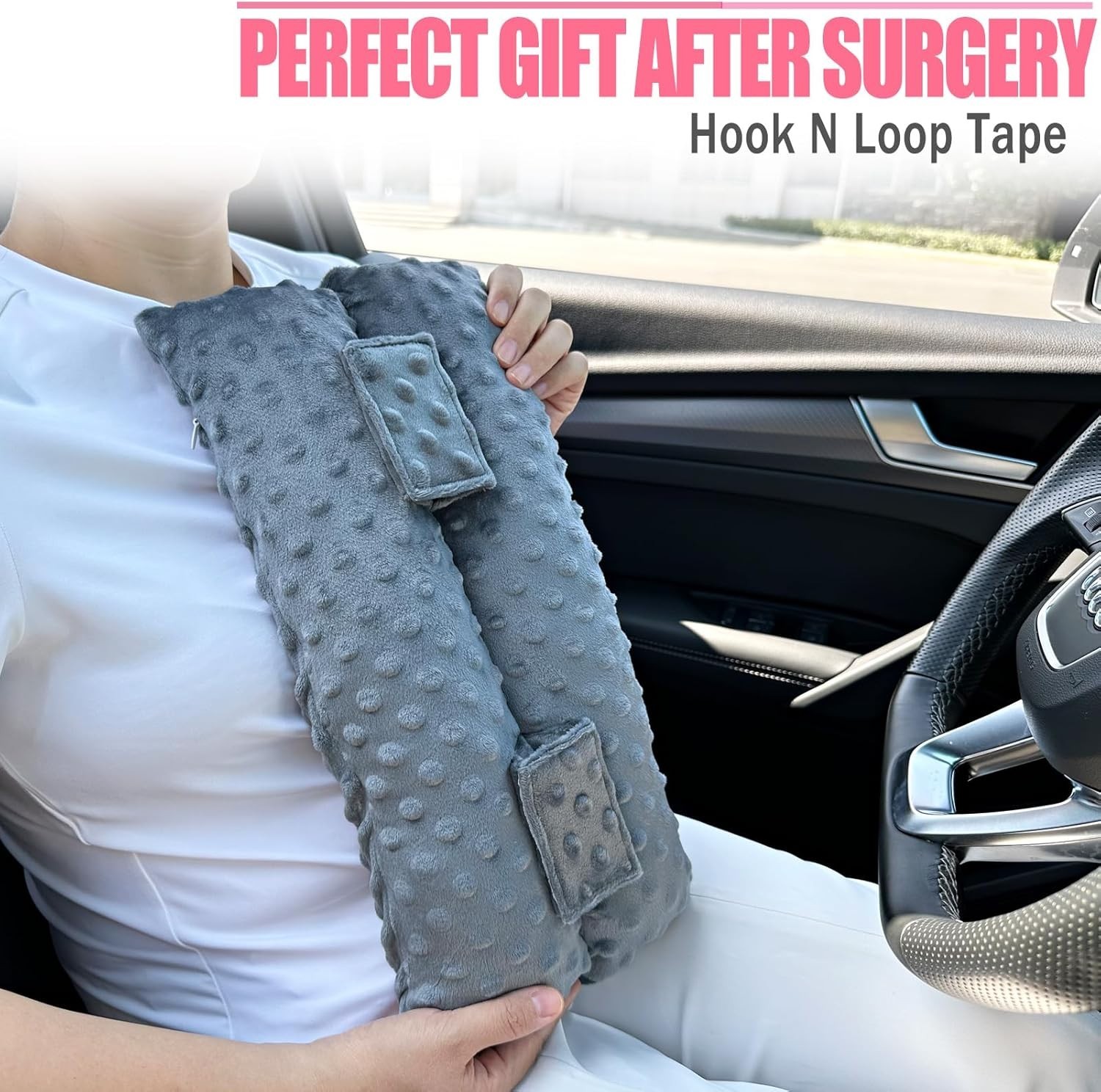 Hysterectomy Seatbelt Pillow for Post Surgery, Hysterectomy Recovery Must Hav…