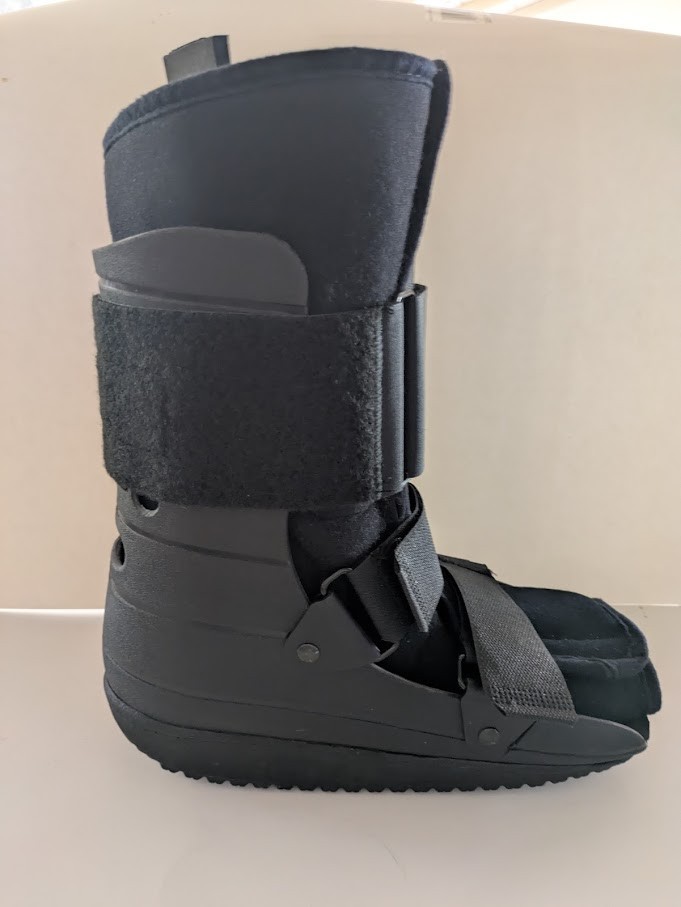 DJO Nextep Fracture Orthopedic Boot Shoe Black sz M fits Right or Left Foot