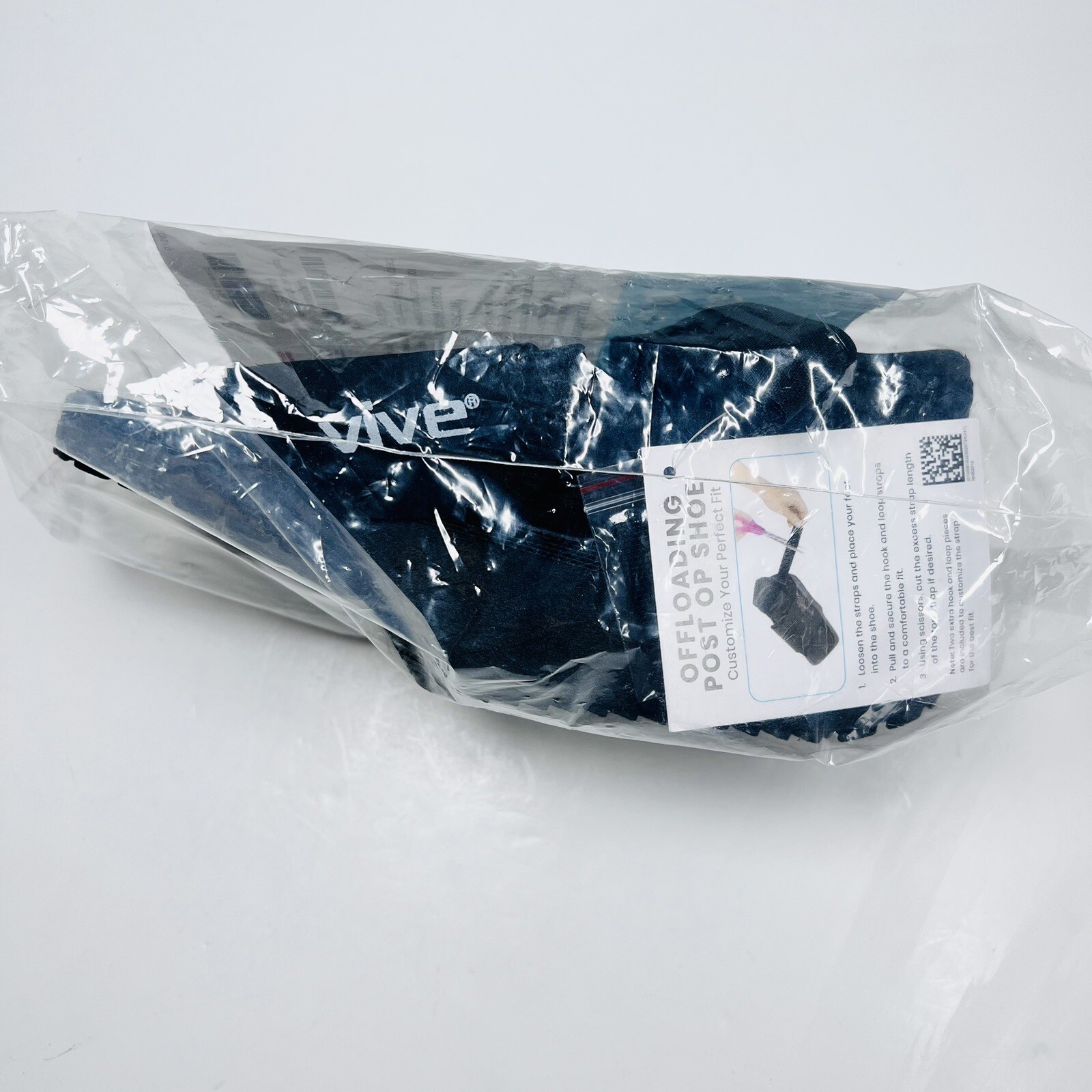 Vive Offloading Post Op Shoe (Black) SMALL Walking Boot Toe Injuries