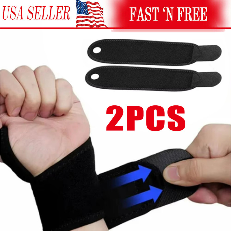 Wrist Hand Brace Support Carpal Tunnel Sprain Arthritis Gym Splint Left / Right