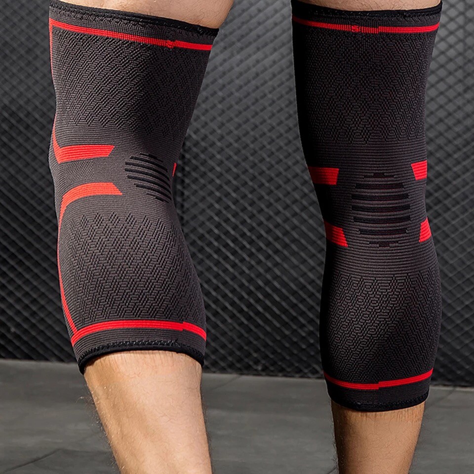 Knee Compression Brace Sleeve Support Sport Joint Injury Pain Relief Arthritis