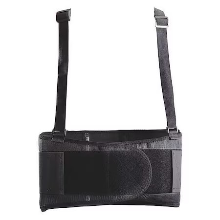 Occunomix 611-063 Back Support, Black, Polyester, M