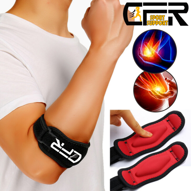 Tennis Elbow Support Brace Compression Sleeve Joint Strap Arthritis Arm Tendon