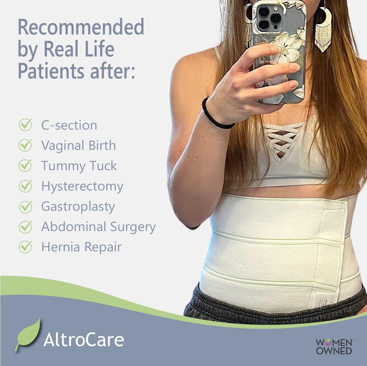 Postpartum & Post Surgery Abdominal Binder. Support Recovery after C-Section,…