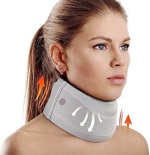 Neck Brace for Neck Pain and Support, Soft Neck Support Relieves Pain & Pressure