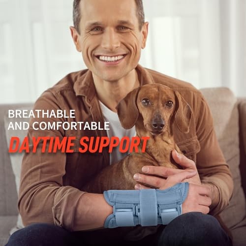 Wrist Brace Carpal Tunnel for Women Small/Medium (Pack of 1) Right Hand -Grey