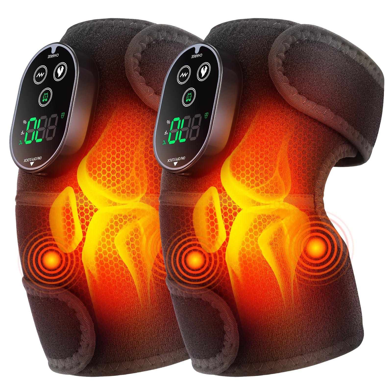 Flaremore Cordless Heated Knee Massager Vibration Fsa Eligible Hsa Heated Knee