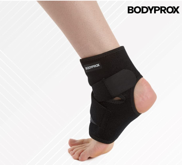 Bodyprox – Ankle Brace – Black – One Size – 1 each/box – 1 box