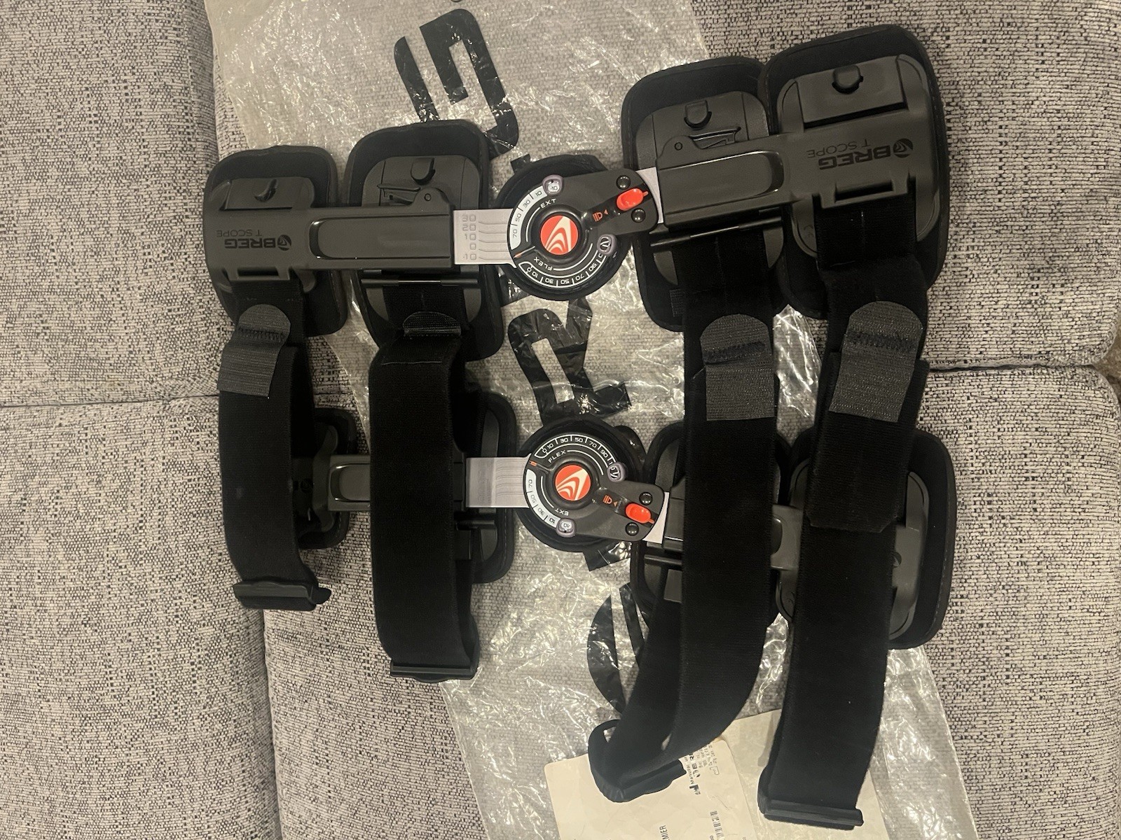 Breg T-Scope Premier Post Op Knee Brace – Black (08814)