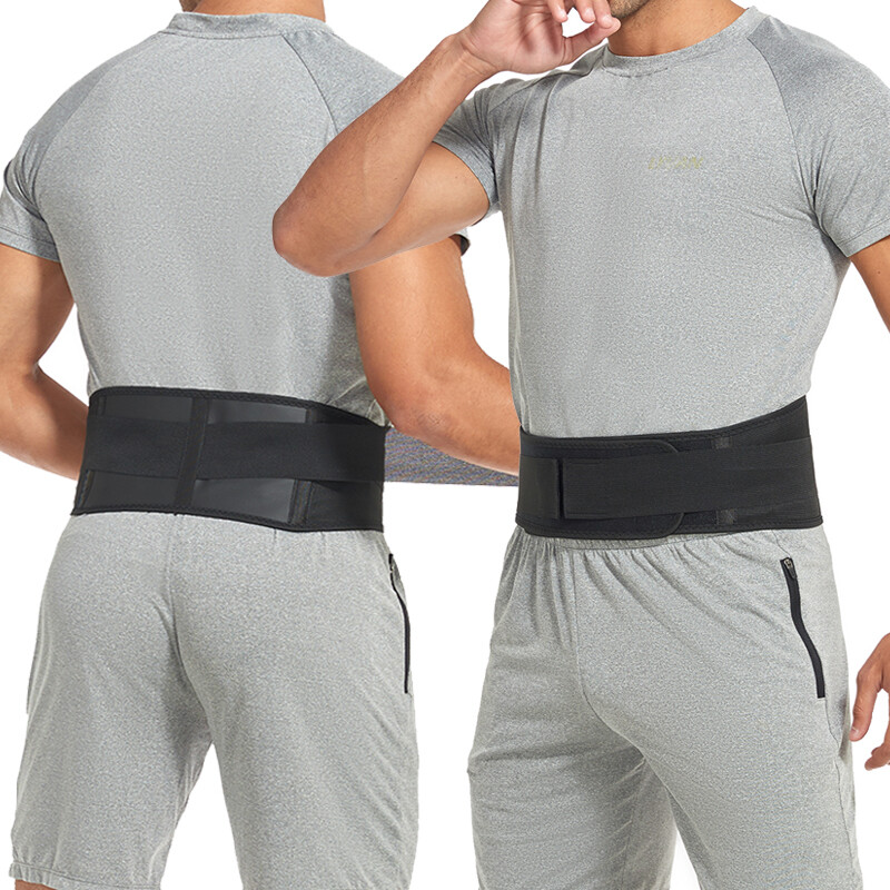 Back Support Magnetic Belt Brace Self Heating Lumbar Lower Waist Belt Men Women