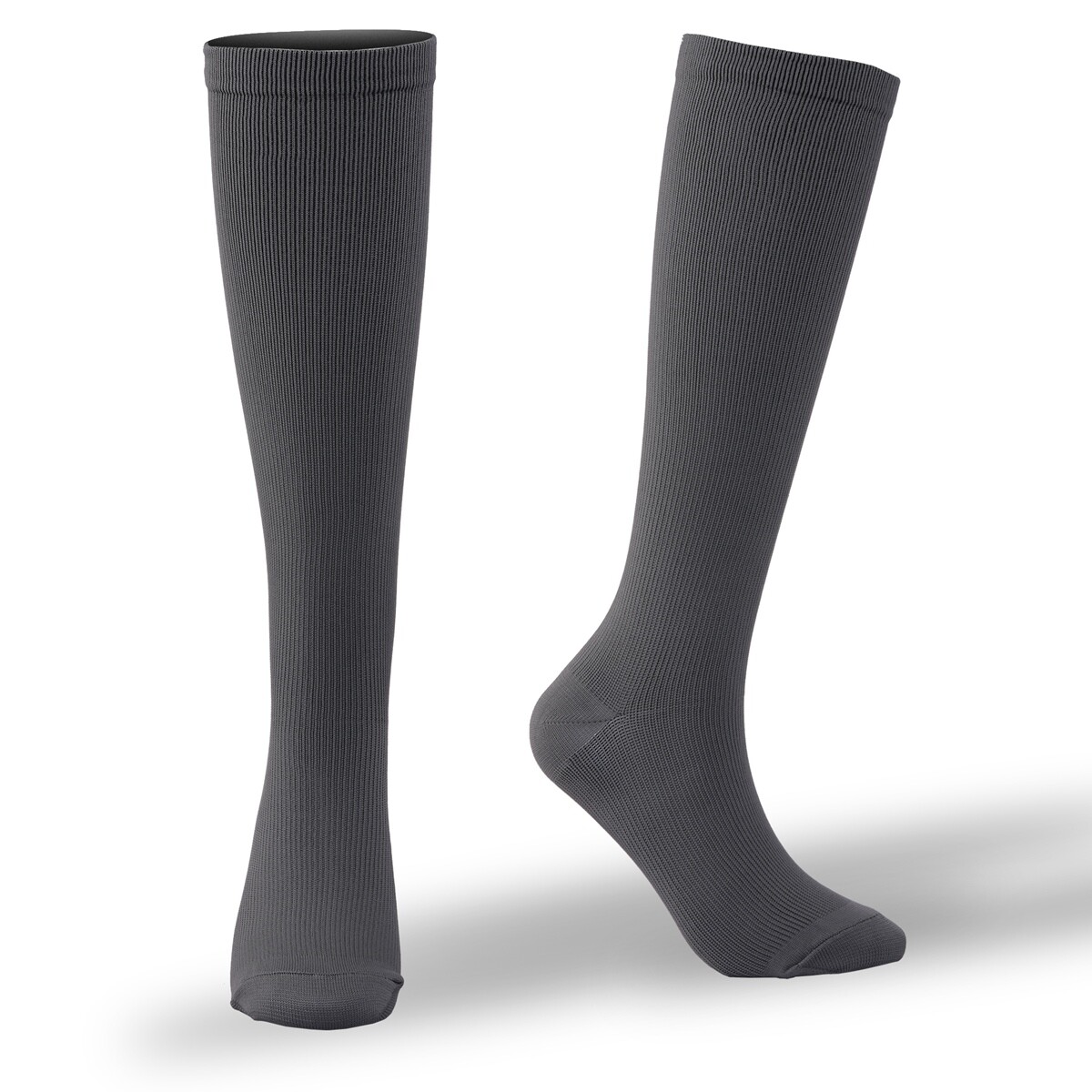 Mild-Compression Knee Highs Socks for Women or Men, Soothes Tired Aching Feet
