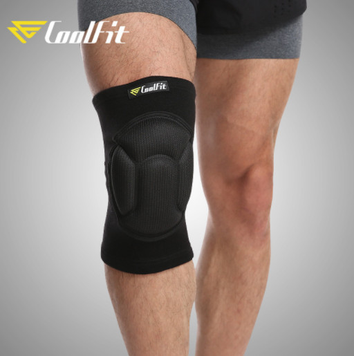 2X Thickening Sponge Knee Brace Support For Sport dancing hip-hop Climbing Work