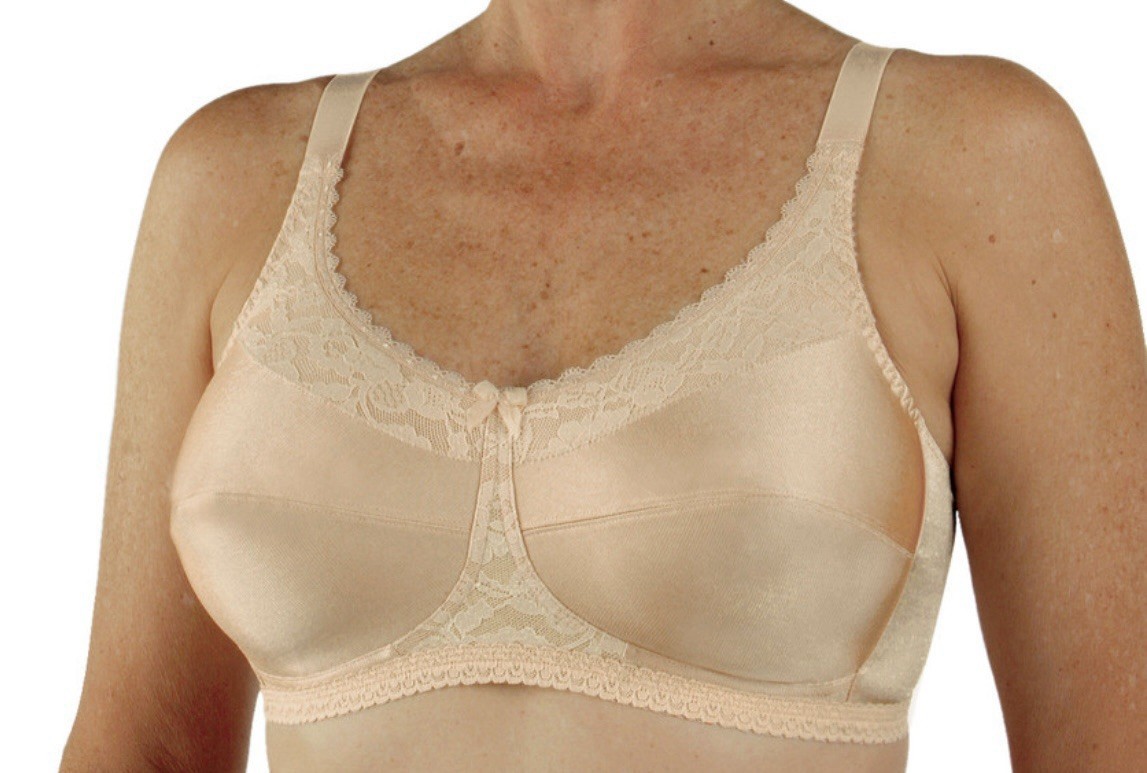 Classique 770 Post Mastectomy Fashion Bra Nude Size 38DD