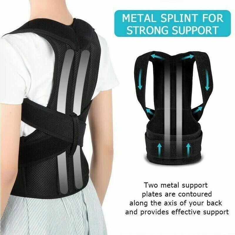 Back Pain Recover Posture Corrector for Men and Women Lumbar Support Back Brace