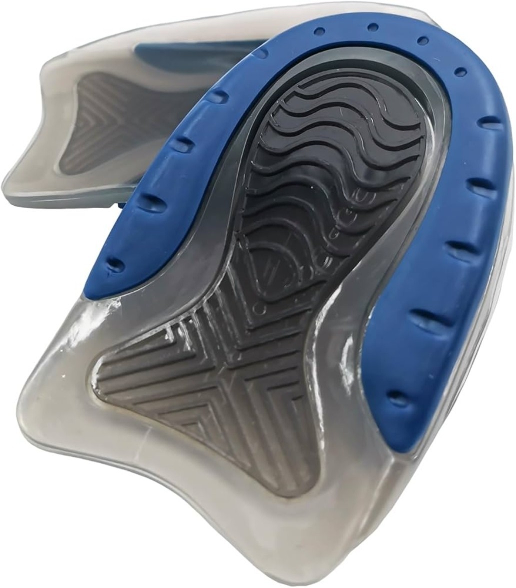 2 Pair Kids Heel Cups for Heel Pain Sport Shock Absorbing Lightweight (Kids 3-7)