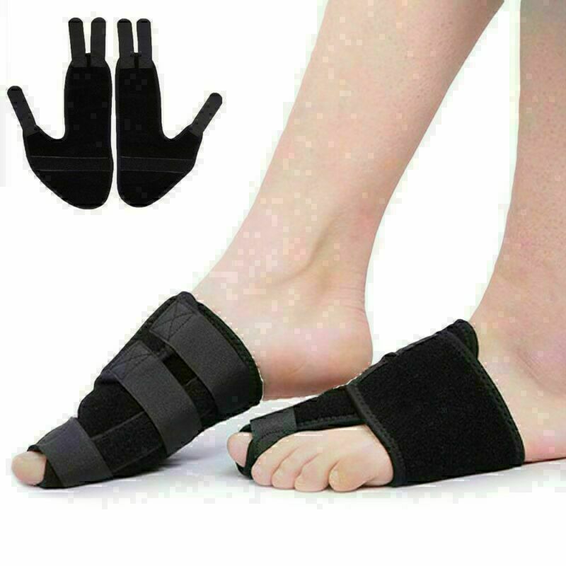 2pcs Big Toe Bunion Splint Straightener Corrector Foot Pain Relief Hallux Valgus
