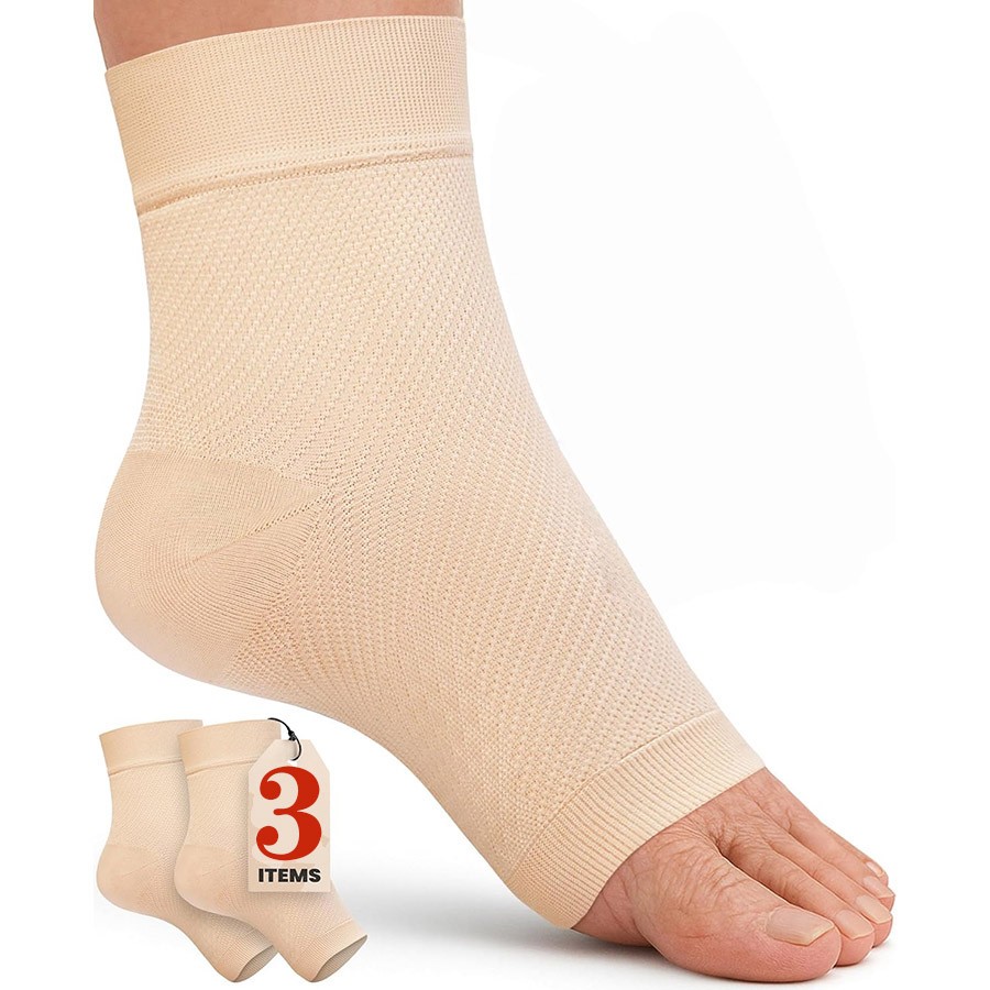 Soothe Socks Foot Ankle Brace Compression Support for Neuropathy 3 Pairs US
