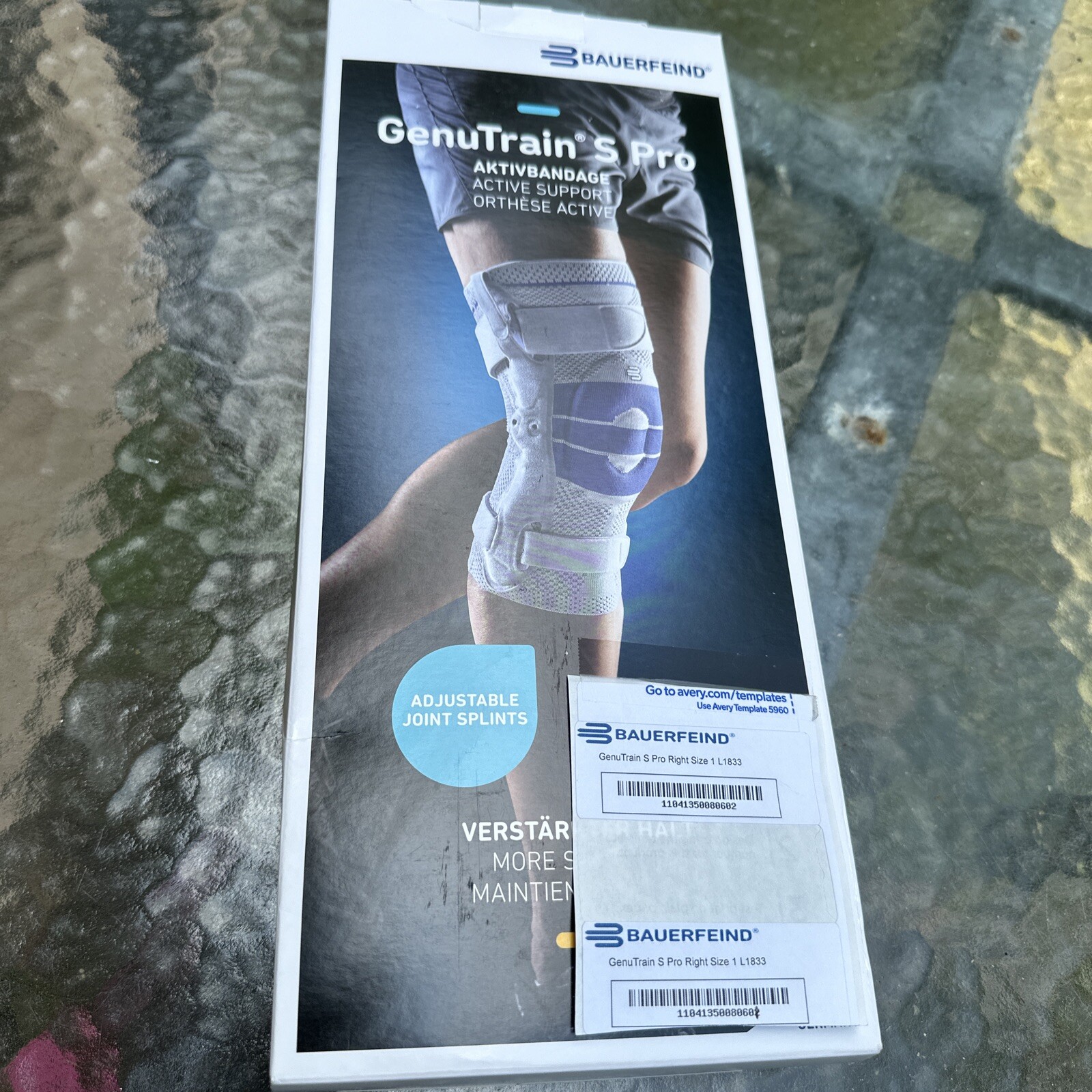 Kniebandage Bauerfeind GenuTrain S Pro