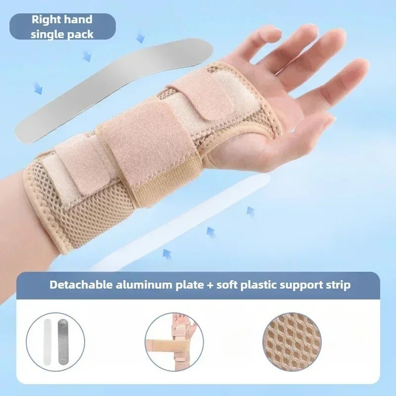 NEW Wrist Brace for Carpal Tunnel – Adjustable Night Support Brace with Splints