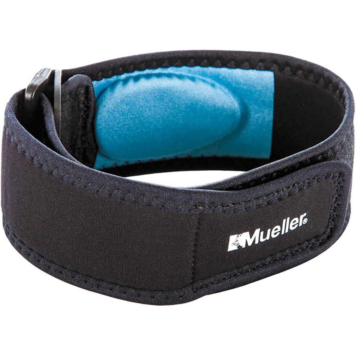 Mueller Sports Medicine Tennis Elbow Support with Gel Pad – Black