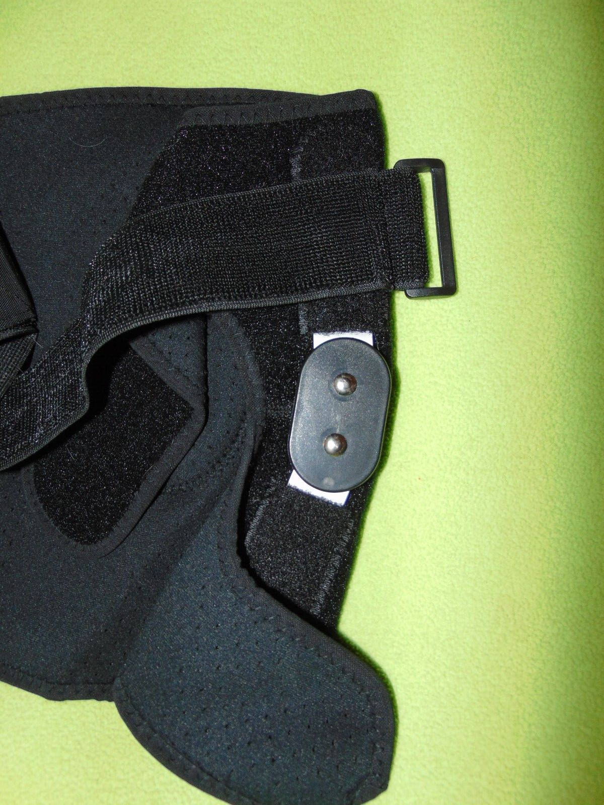 HOCAFER Stiff Jointed Knee Brace Doughnut Hole Structured Sides 3XL-4XL New