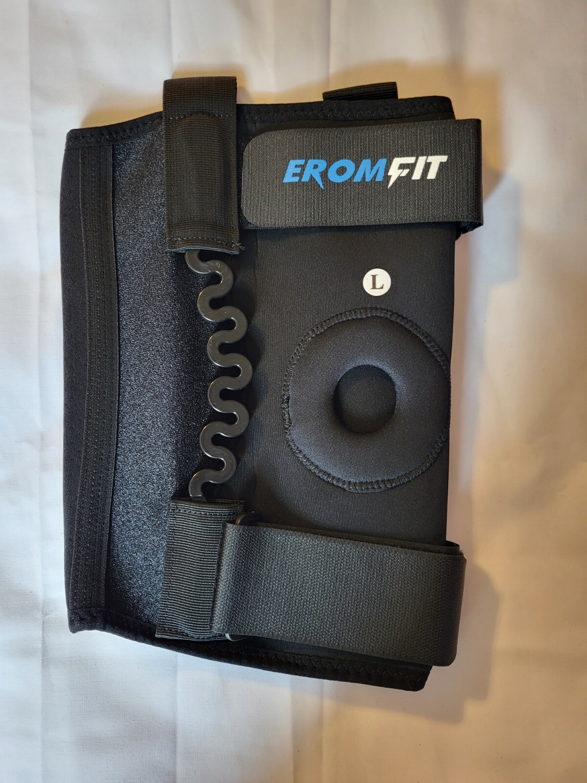 NWOT EROMFIT Knee Brace w/ Side Stabilizers & Open Patella: Large L