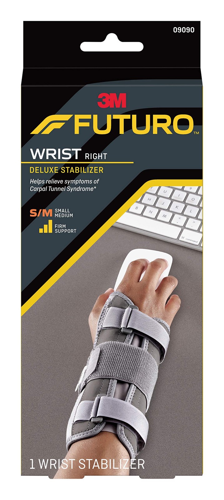 FUTURO Deluxe Wrist Stabilizer Right Hand Small-Medium