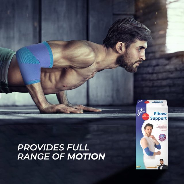 Flamingo Premium Elbow Support-Pain Relief, Joint Flexibility, Full Range Motion