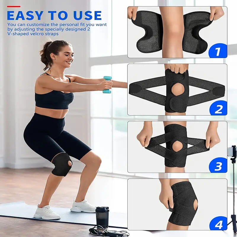 Rodillera Ortopedica Para Trabajo Gym Correr Dolor De Rodillas Rodilleras Gym