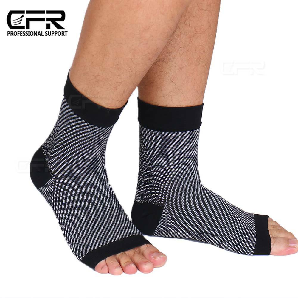 Ankle Support Brace Stabilizer Compression Sleeve Socks Foot Pain Relief Unisex