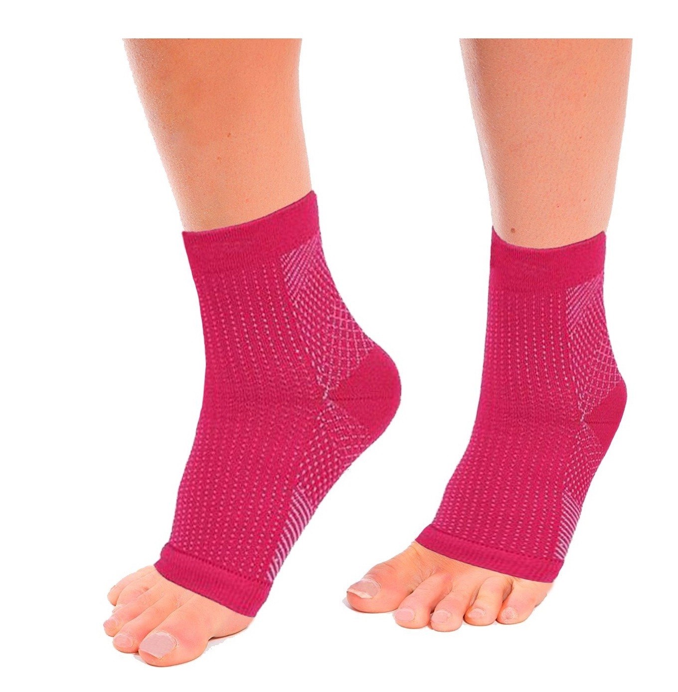 Ankle Sleeve Compression Support Arch Heel PLANTAR FASCIITIS Foot Pain Sock Lot
