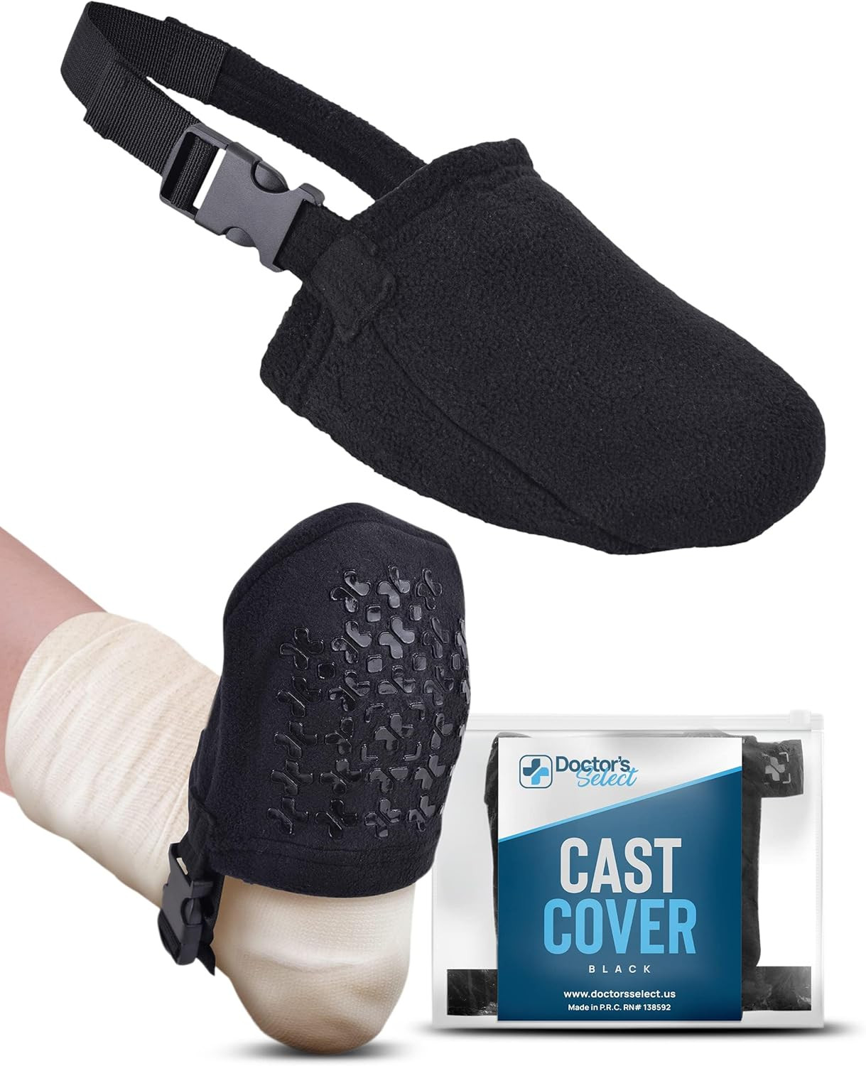 Leg Cast Sock Cover – Non Slip Adjustable Cast Socks for Women and Men | Foot Ca