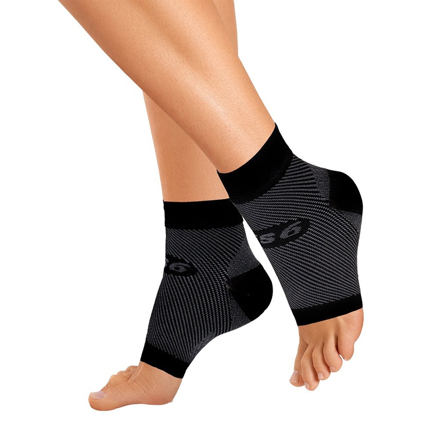 OrthoSleeve FS6 Compression Foot Sleeves for Women & Men, Helps Plantar Fasci…