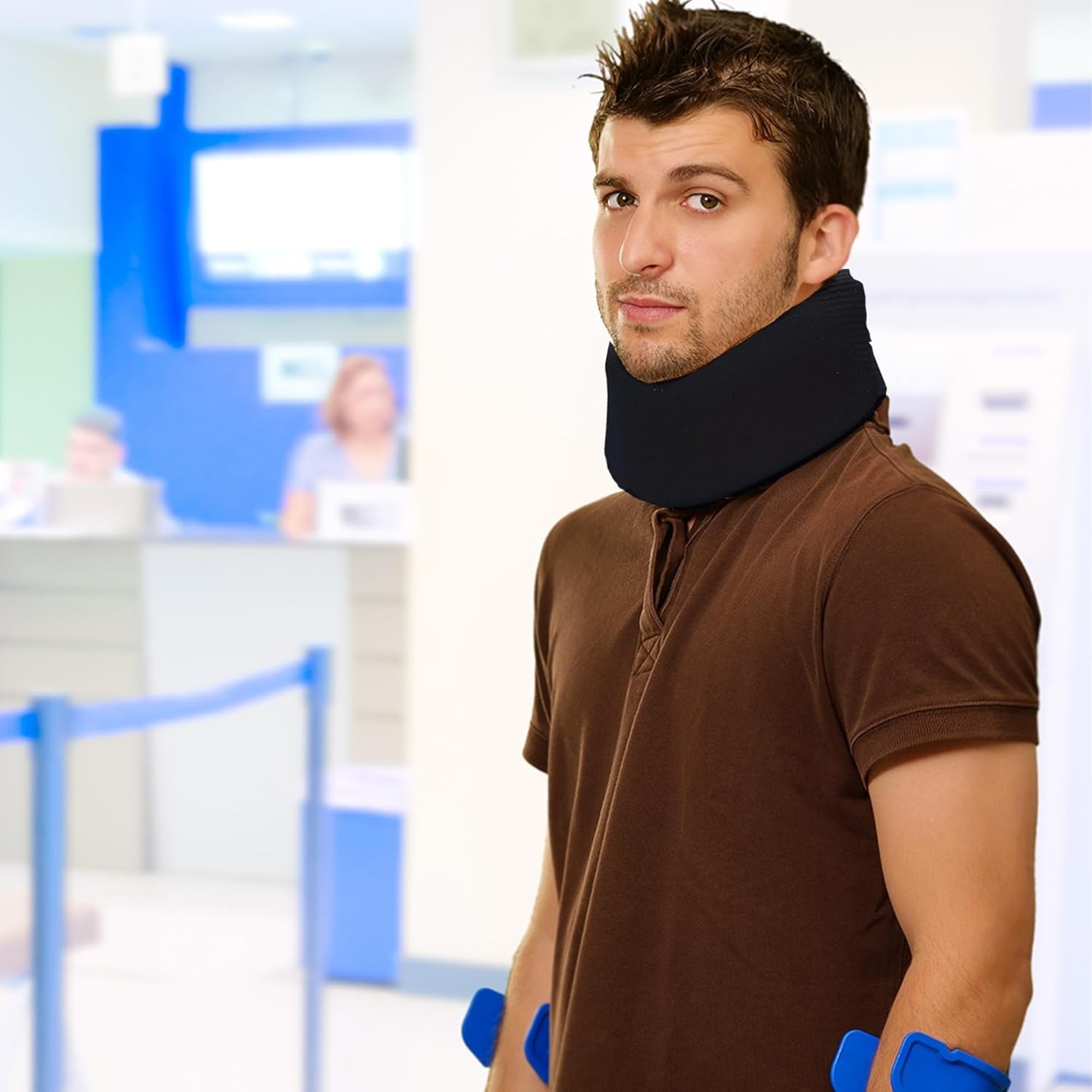 Soft Nylon Neck Brace Cover Set – 2 Pcs Stylish & Functional for All-Day Wear