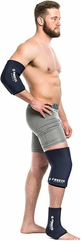 Freeze Sleeve Cold Therapy Compression Sleeve – Natural Pain Relief Sleeve new