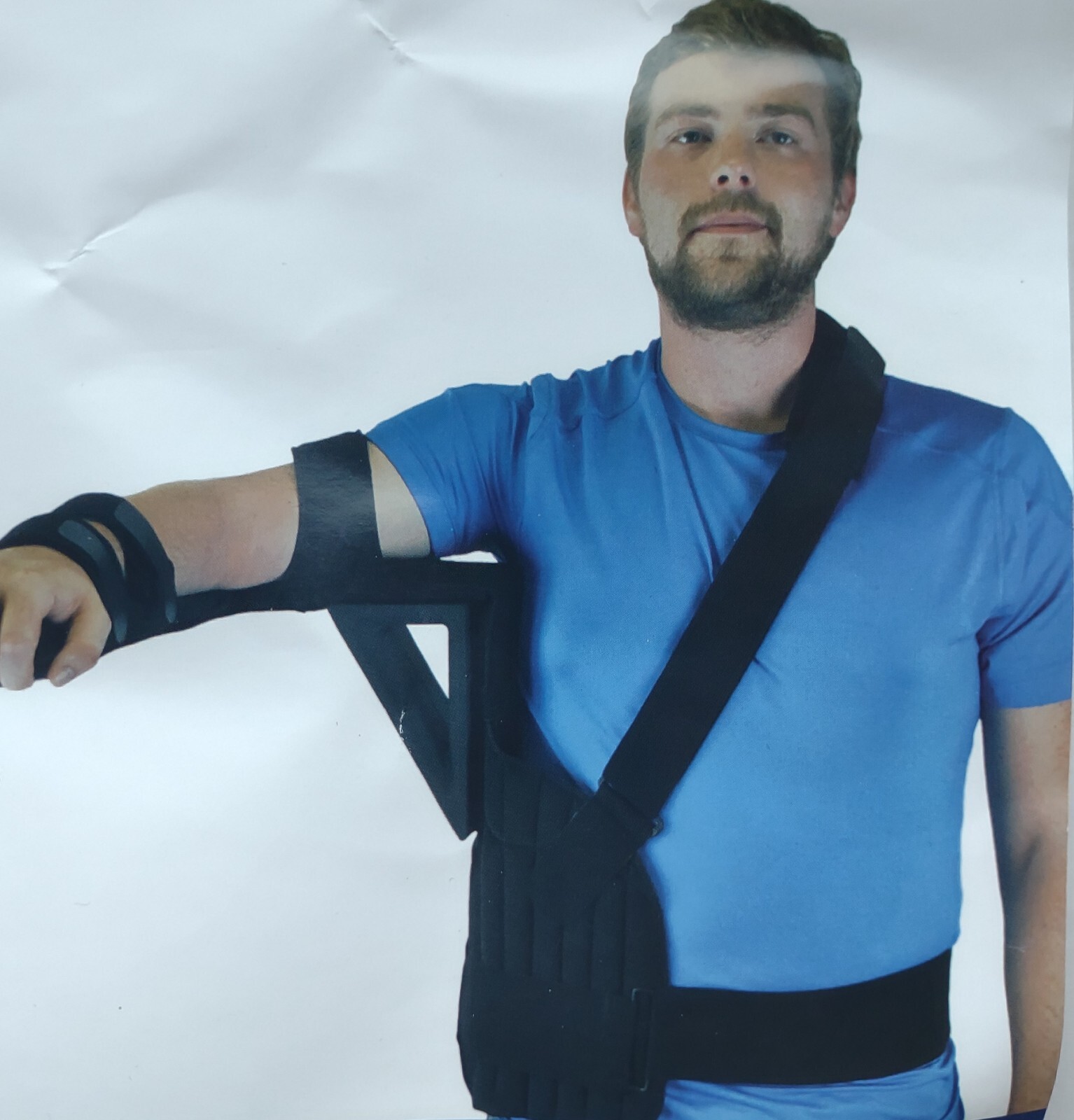 Shoulder Arm Abduction Brace Sling Comfortland CK-800 w/ Small Immobilizer