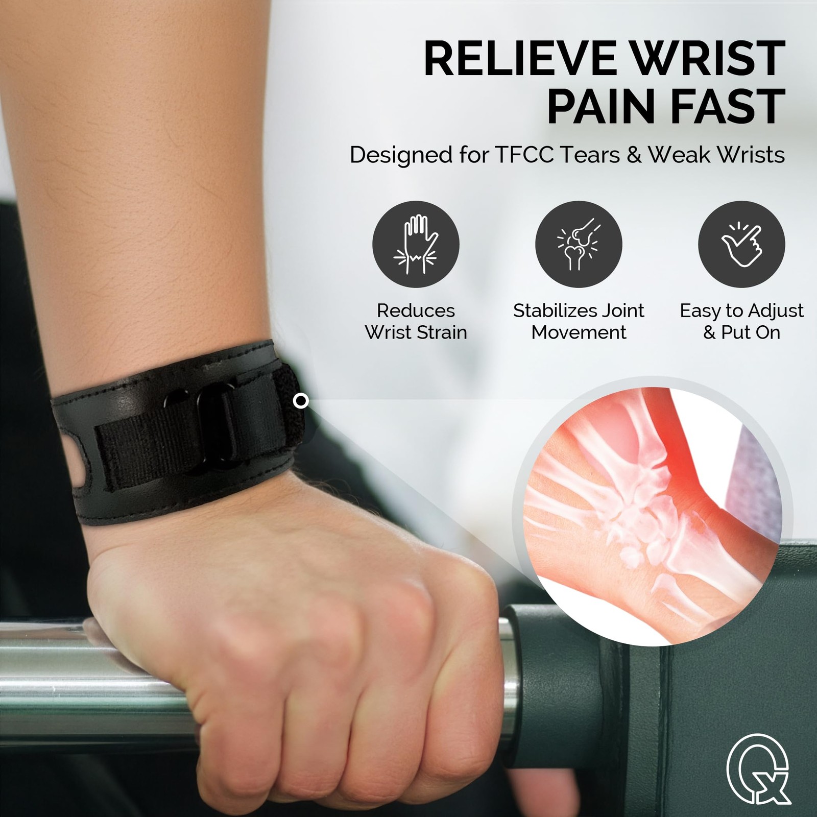 Wrist Brace for TFCC Tears – Ulnar Wrist Brace for ECU Tendonitis, Ulnar Nerv…