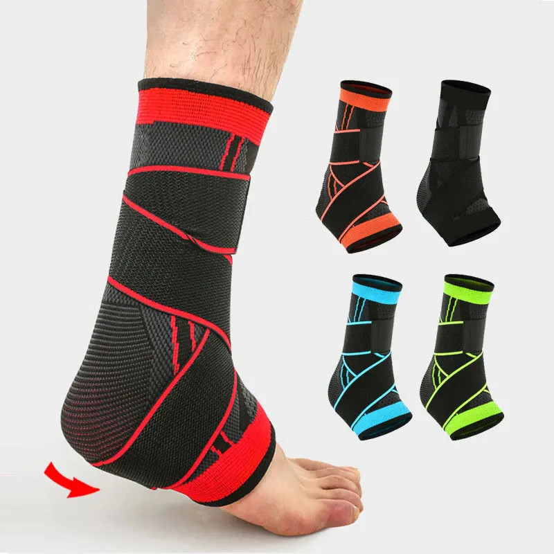 Nylon Sports Ankle Protection Sports Four-sided Elastic Warm Breathable Ankle