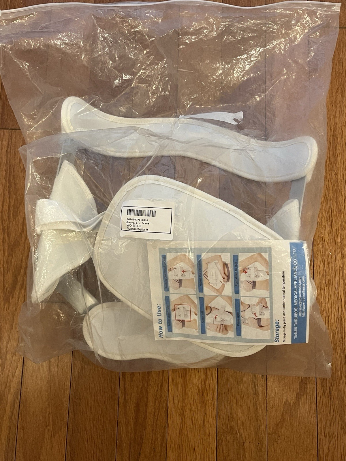 Quovilap Hyperextension Back Brace Spinal Lumbar Fracture Thoracic Size Medium