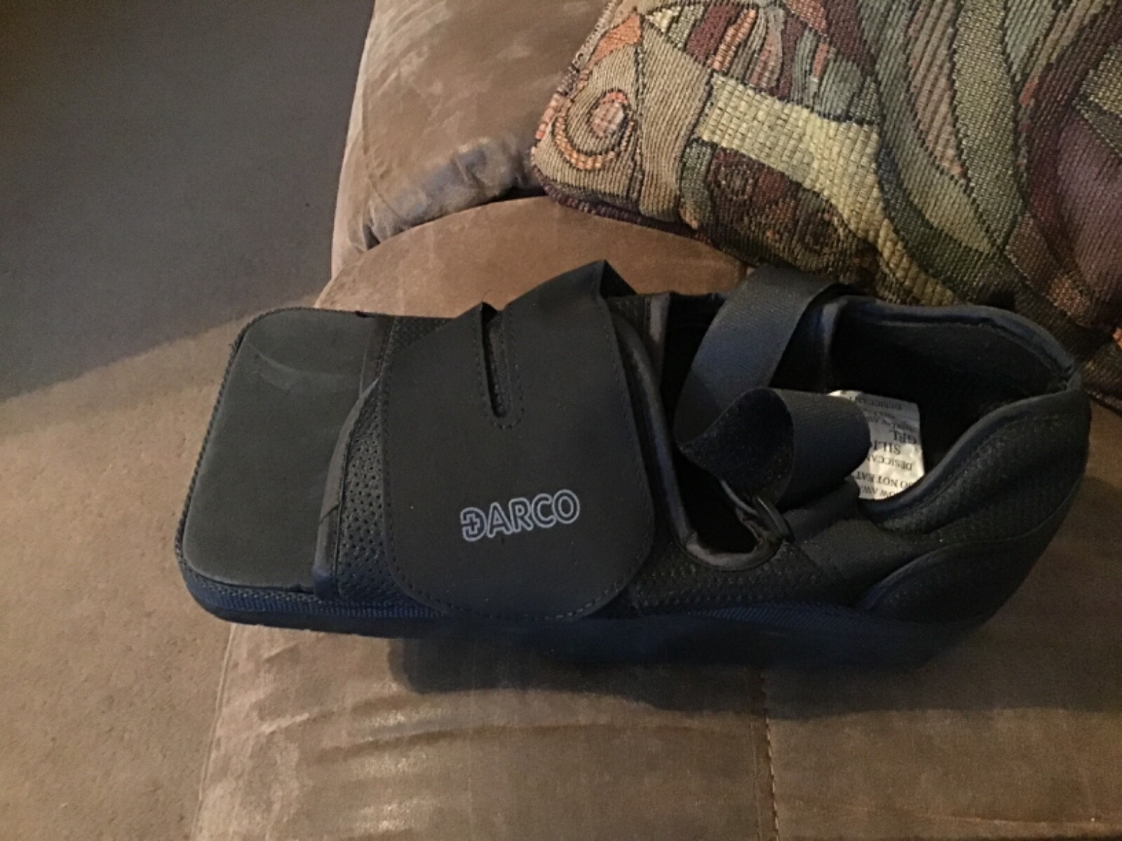 Darco OrthoWedge Healing Shoe. Post Surgery, Diabetic, etc. LARGE New OQ3B