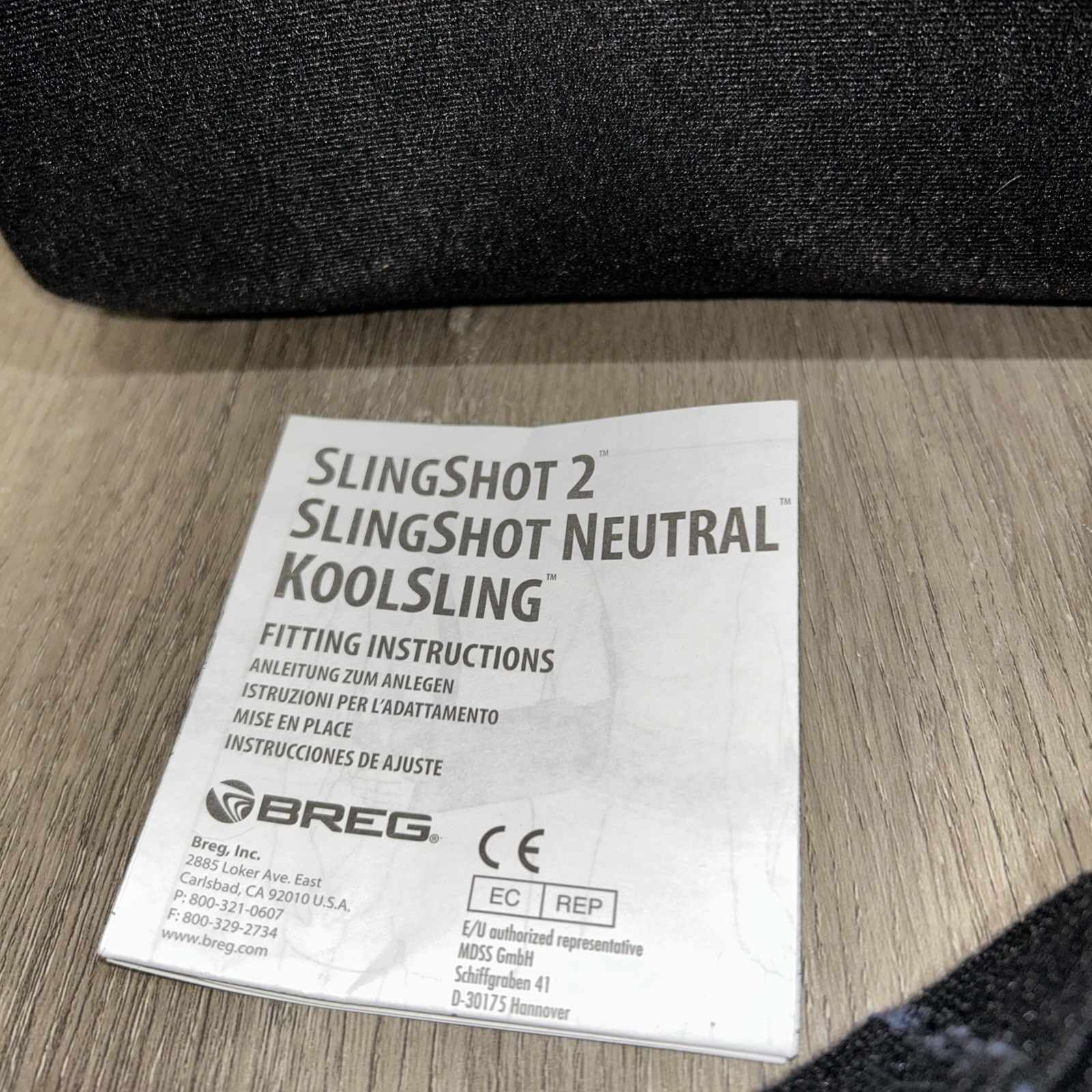 Breg Slingshot 2 Shoulder Brace 08504 Size L
