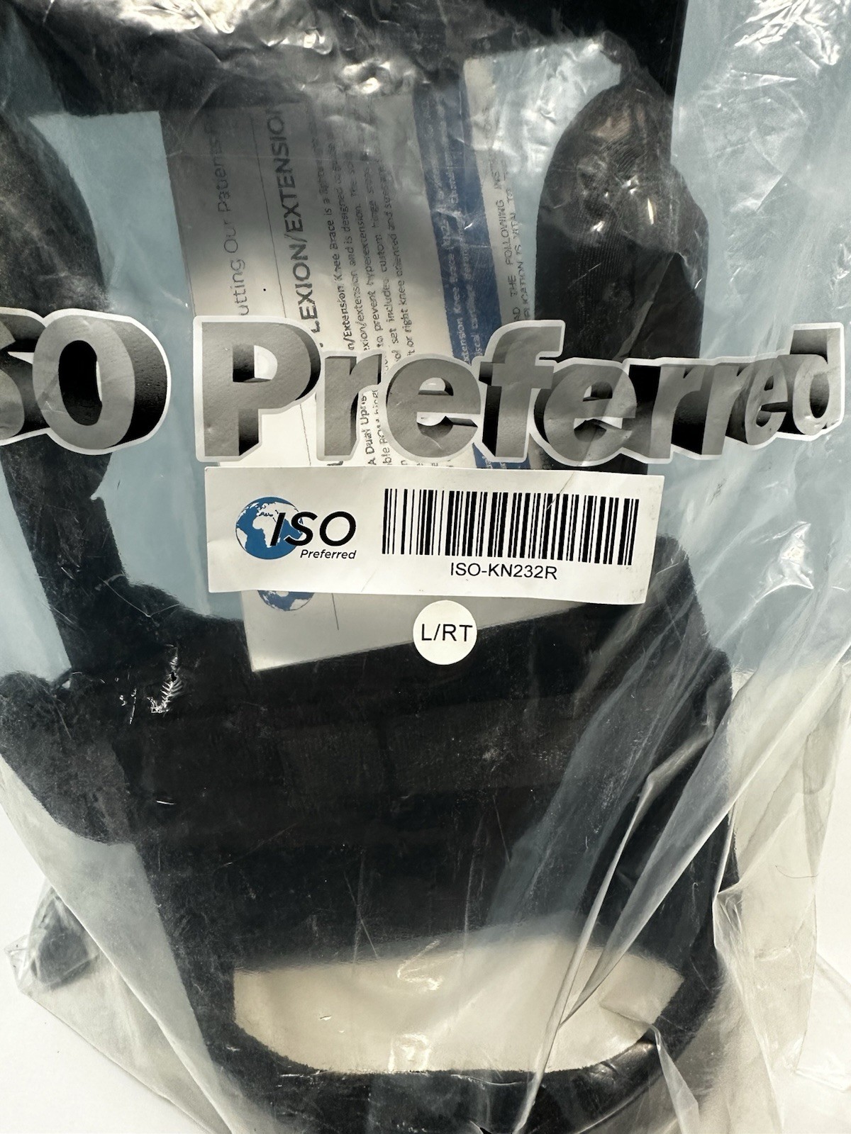 ISO Preferred Left OA Dual Upright ROM Hinge Knee Brace ISO-KN232R L/RT