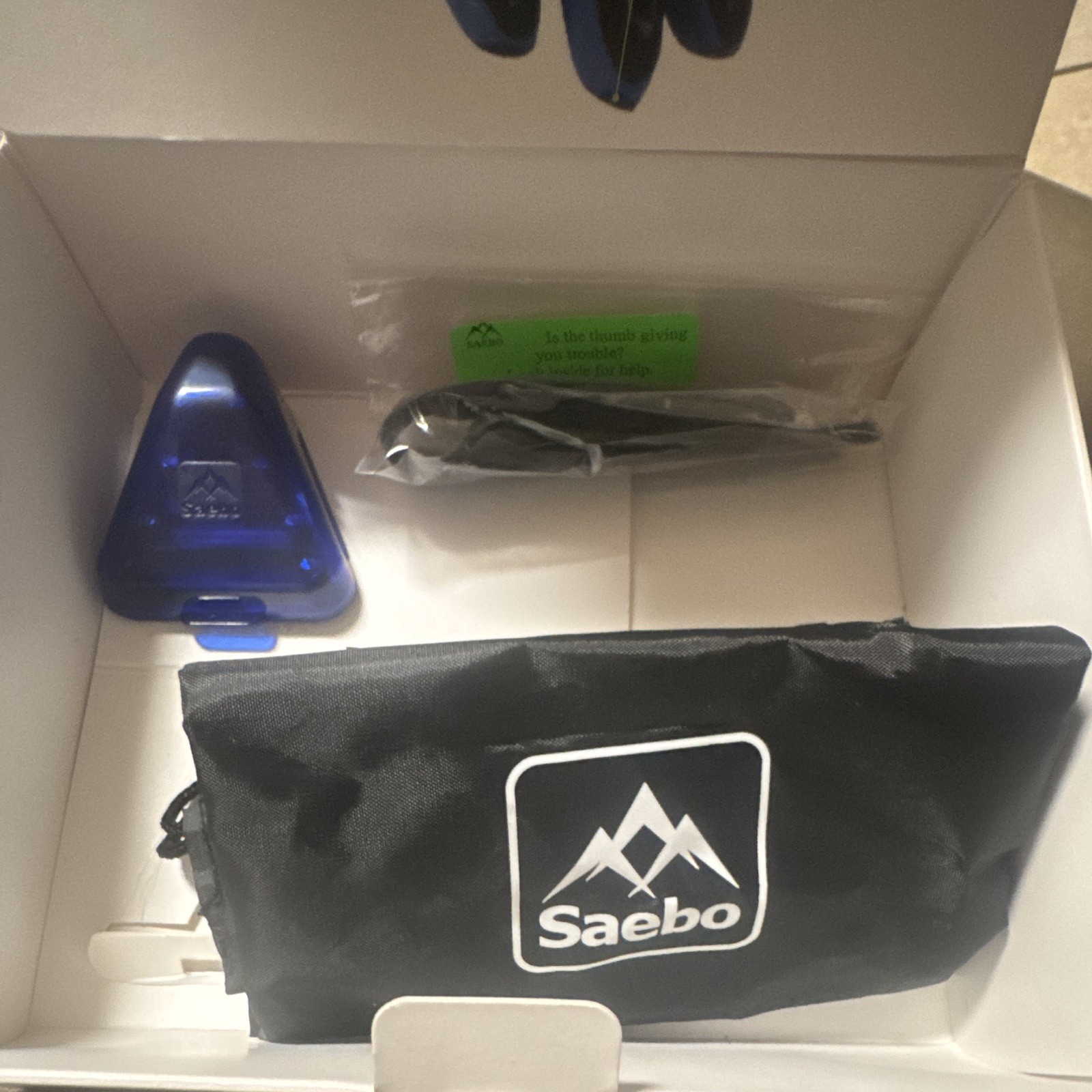 SAEBOGLOVE COMPLETE KIT, SHELL/LG, LINER/LG, LEFT