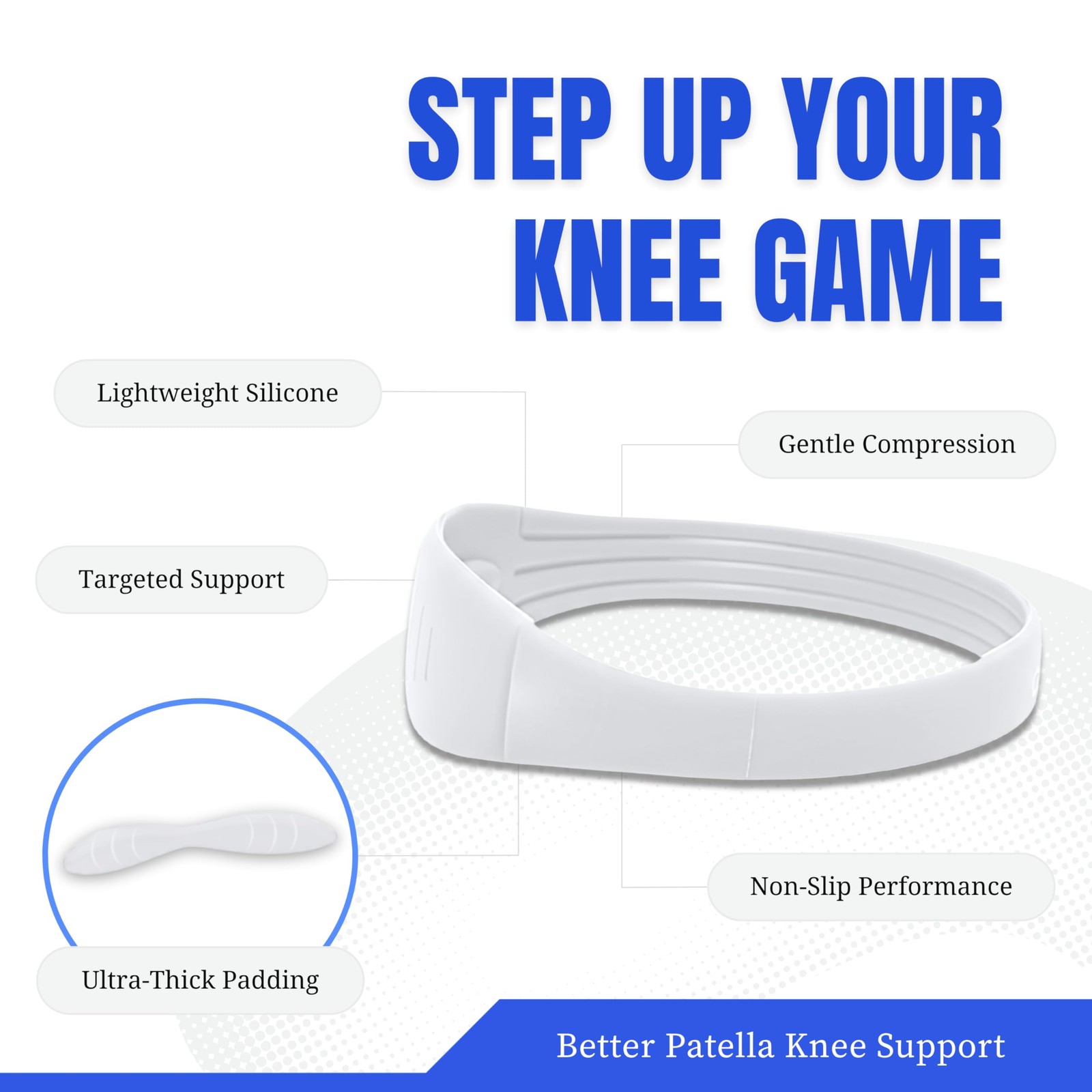 Patella Band Knee Strap – 2 Pack Patellar Tendon Support Strap for Knee Pain …